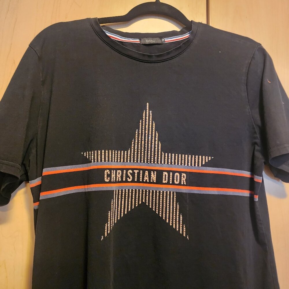 Christian Dior Black Men's T-Shirt | Size Medium